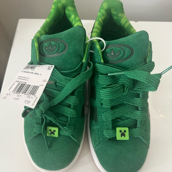 adidas gazelle silver green womens adidas Minecraft Handball Spezial Shoes Black 5.5 Kids